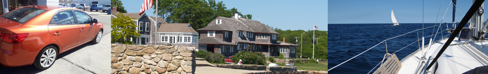 A car, a house, a boat.
